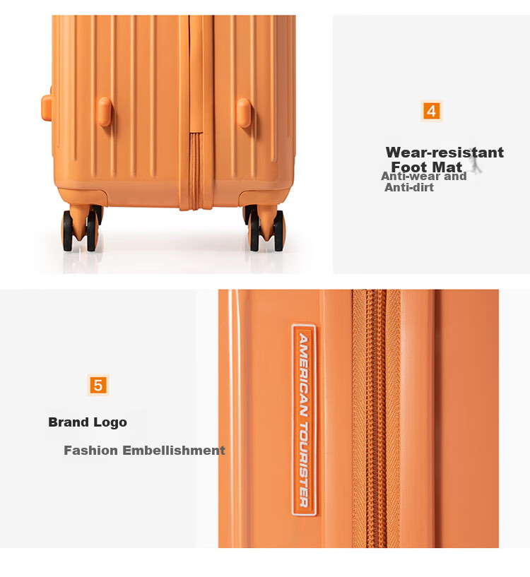 Чемодан AMERICAN TOURISTER 28 дюймов, розовый, ABS+PC, с кодовым замком TSA, 4 колеса