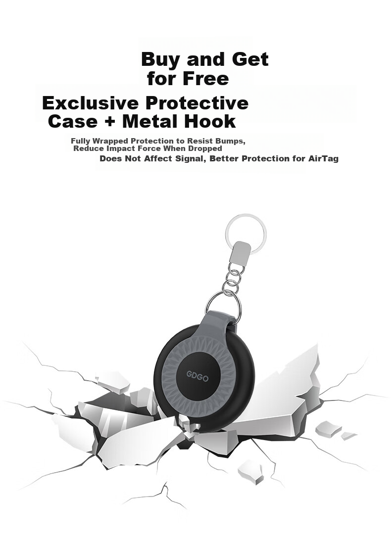 GDGO AirTag Tracker Anti-Loss Device для пожилых, детей, домашних животных, электровелосипедов, брелоков, рюкзаков, кошек, собак, трекер для домашних животных