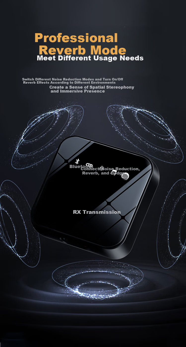 Беспроводной петличный микрофон YOUFES M22pro для прямой трансляции, записи, TikTok, караоке, с шумоподавлением, для телефонов, компьютеров и камер