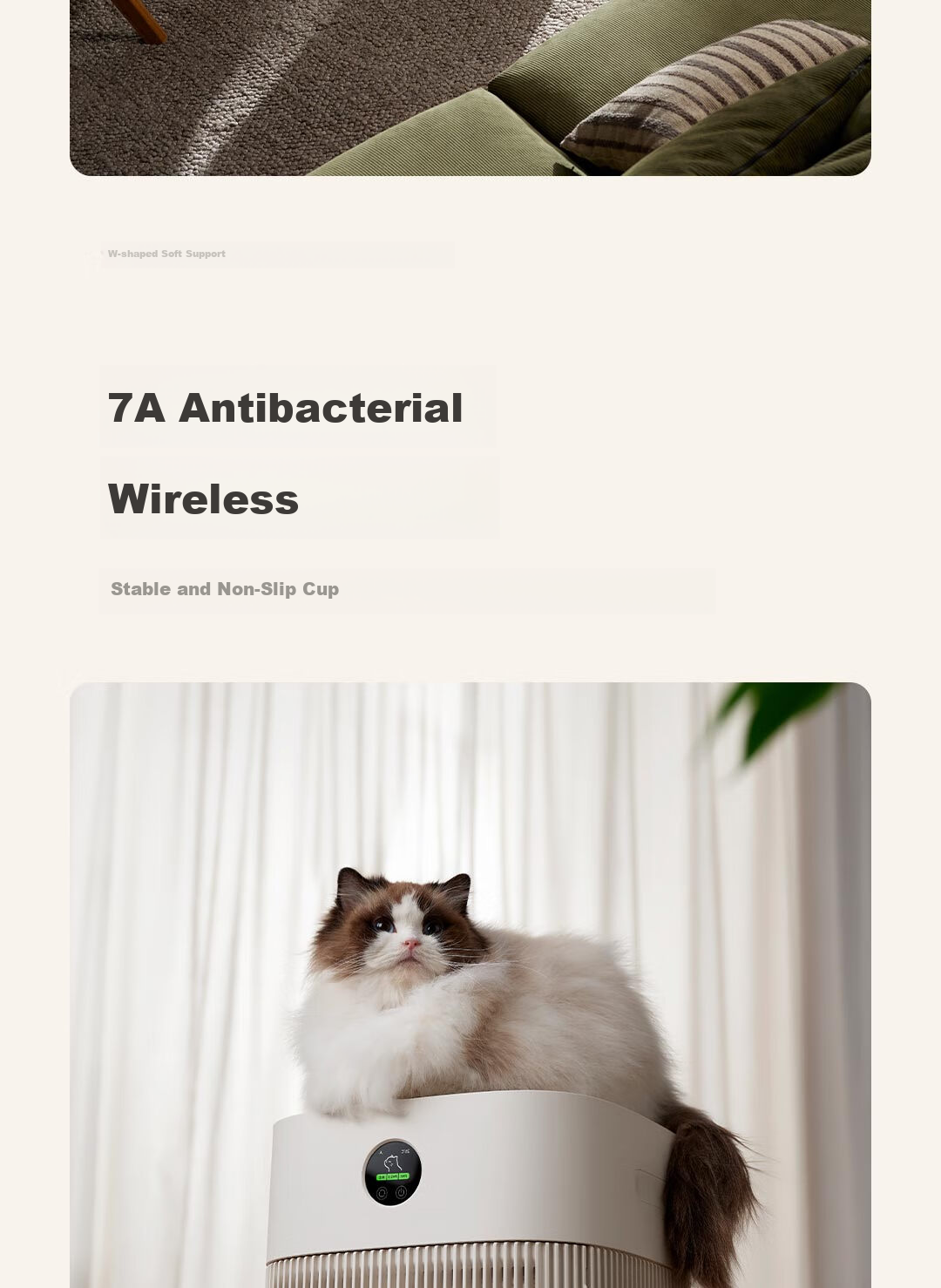 Очиститель воздуха Xiaomi Mijia Pet Air Purifier для удаления шерсти, запахов и аллергенов