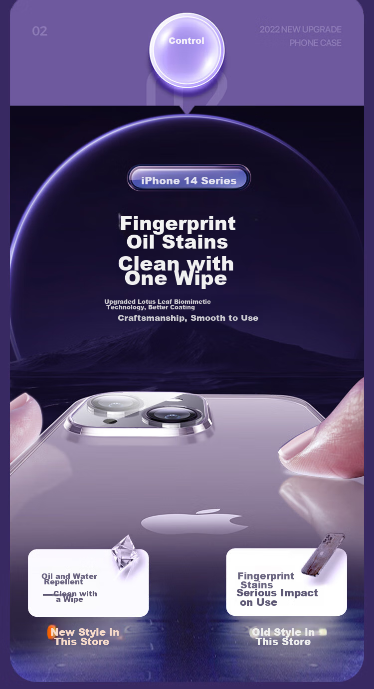 Прозрачный чехол для iPhone 14 Plus