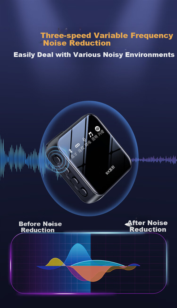 Беспроводной петличный микрофон YOUFES M22pro для прямой трансляции, записи, TikTok, караоке, с шумоподавлением, для телефонов, компьютеров и камер