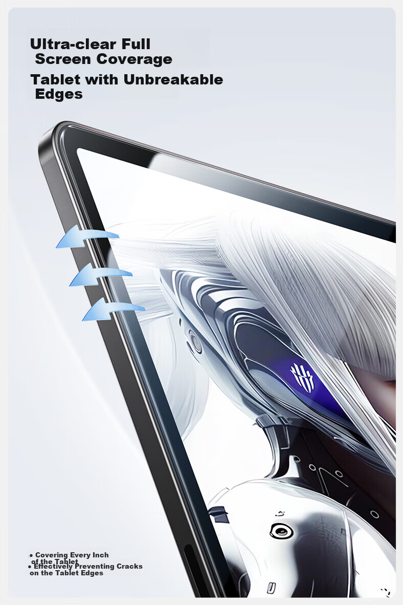 Защитная пленка SmartDevil для планшета Red Magic Gaming Tablet 3 Pro 9 дюймов, HD, полноэкранное покрытие, защита от отпечатков пальцев
