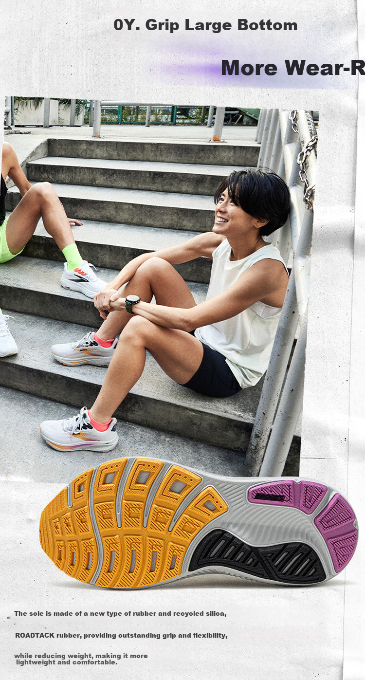 Кроссовки Brooks Women's Ghost 17 для бега, Mushroom Gray/Apricot Pink/Pink, размер 38.5