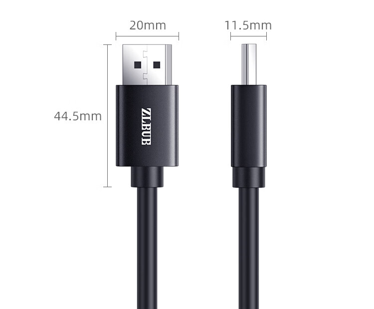 Кабель ZLEUE DisplayPort 1.4, 8K HD 4K/2K 240Hz, для видеокарт и мониторов, 2 метра
