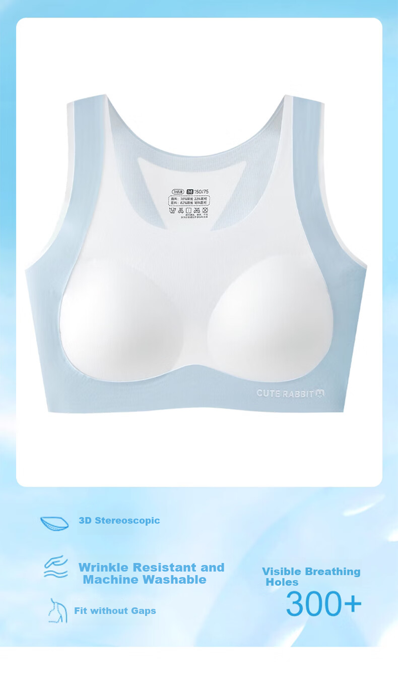 Бюстгальтер LangSha для девочек, модель для подростков, бесшовный, с коррекцией осанки, дышащий, с чашкой из хлопка и спандекса, осенне-зимний