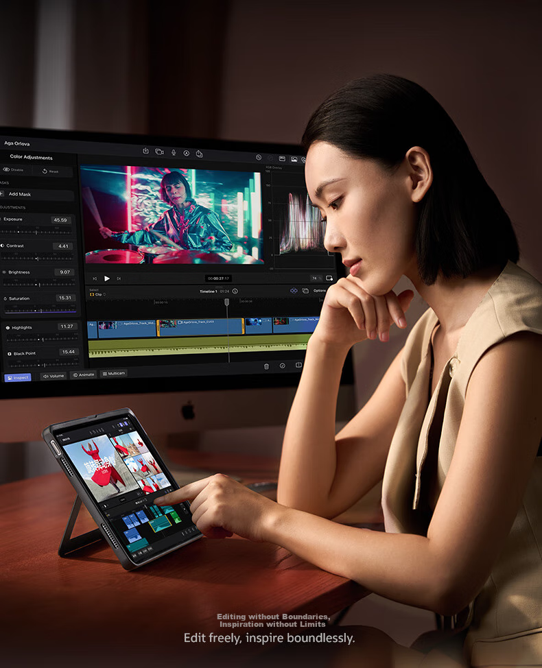 Защитный чехол TORRAS для iPad Air 11 дюймов, черный