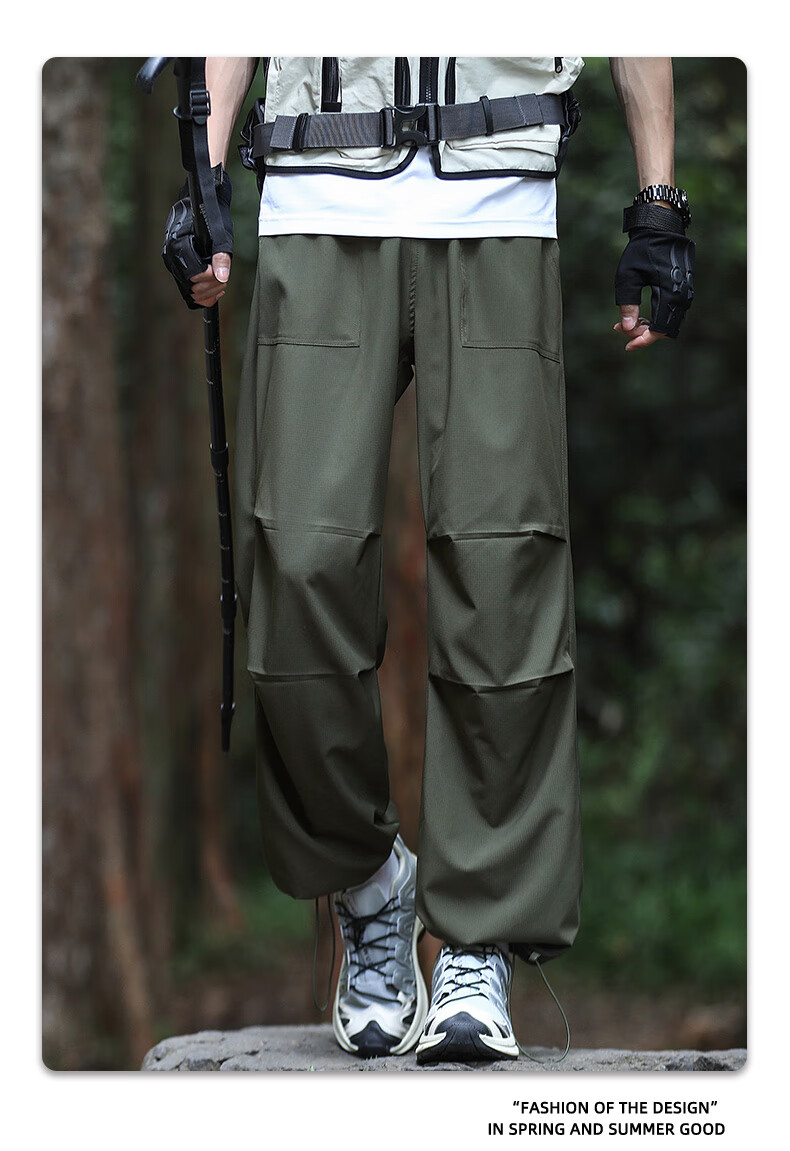 Мужские штаны POUM American-Style Outdoor Hiking Pants, Осень-Зима, тактические карго штаны, 8398 Темно-серый S