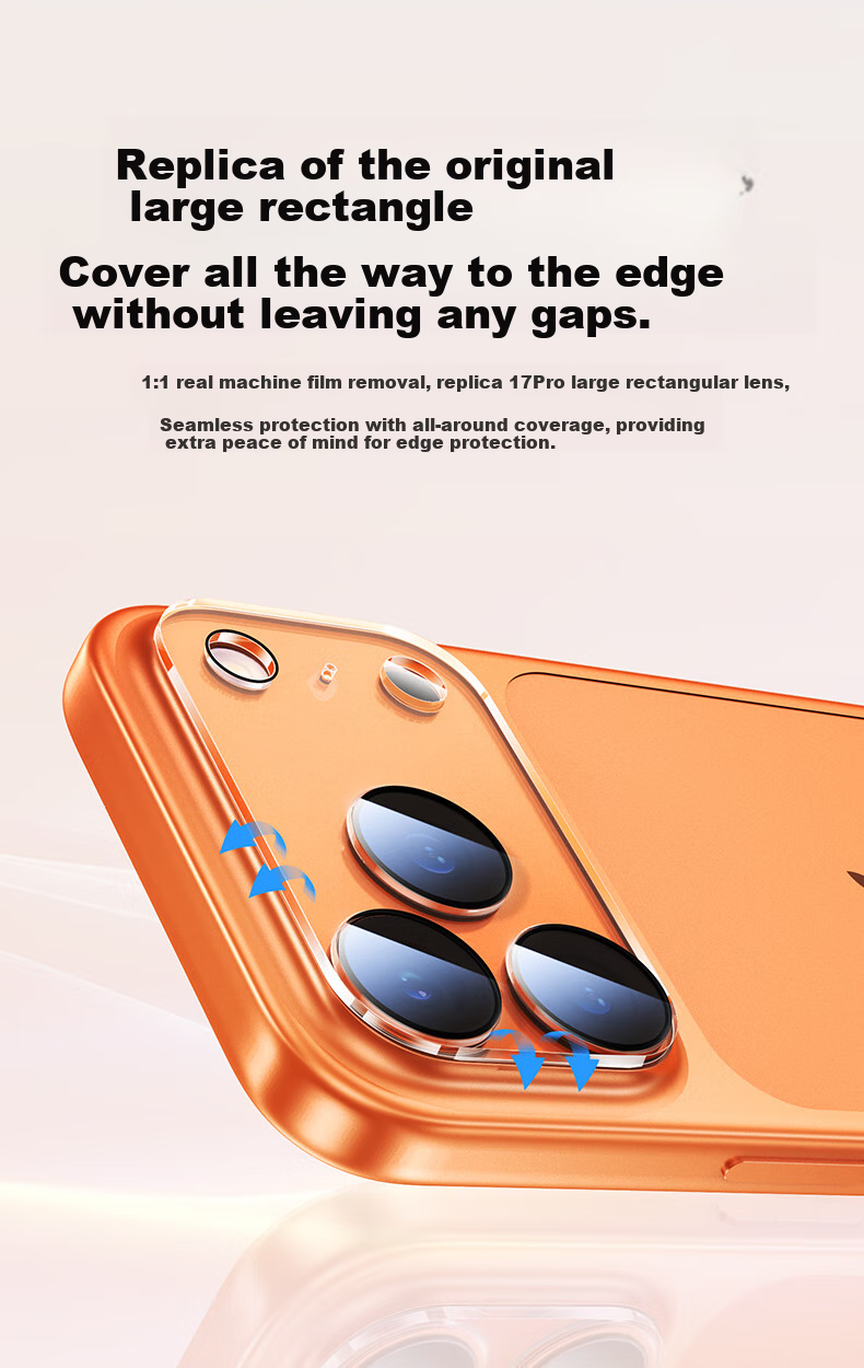Защитная пленка PISEN для камеры iPhone 17 Pro Max, высококачественное закаленное стекло, 2 шт.