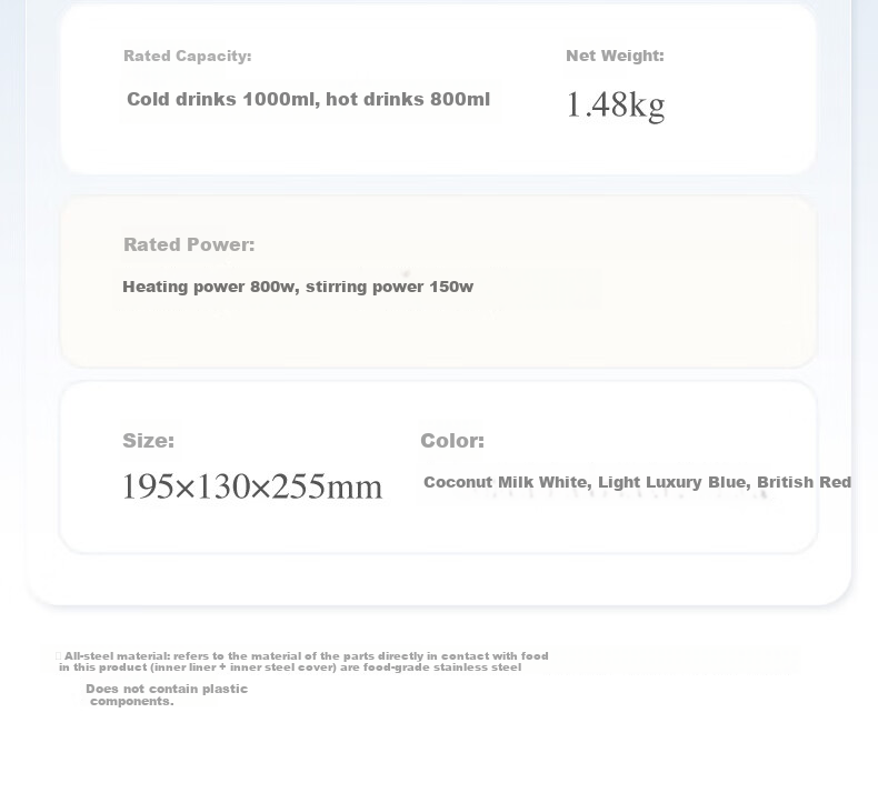 Блендер Morphy Richards MR8203, 1 л, белый