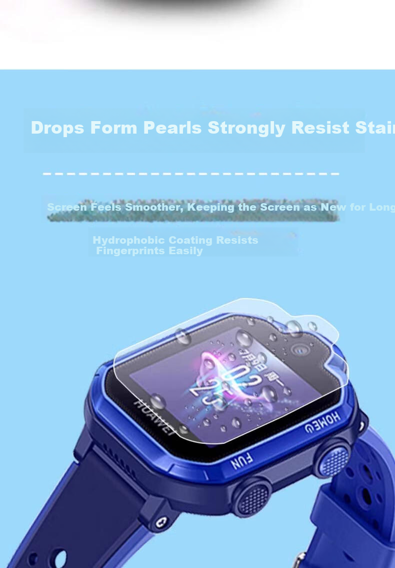 Защитное стекло LANGLING для Huawei Children's Watch 4 Pro, 2 шт., защита от синего света, полное покрытие, защита глаз