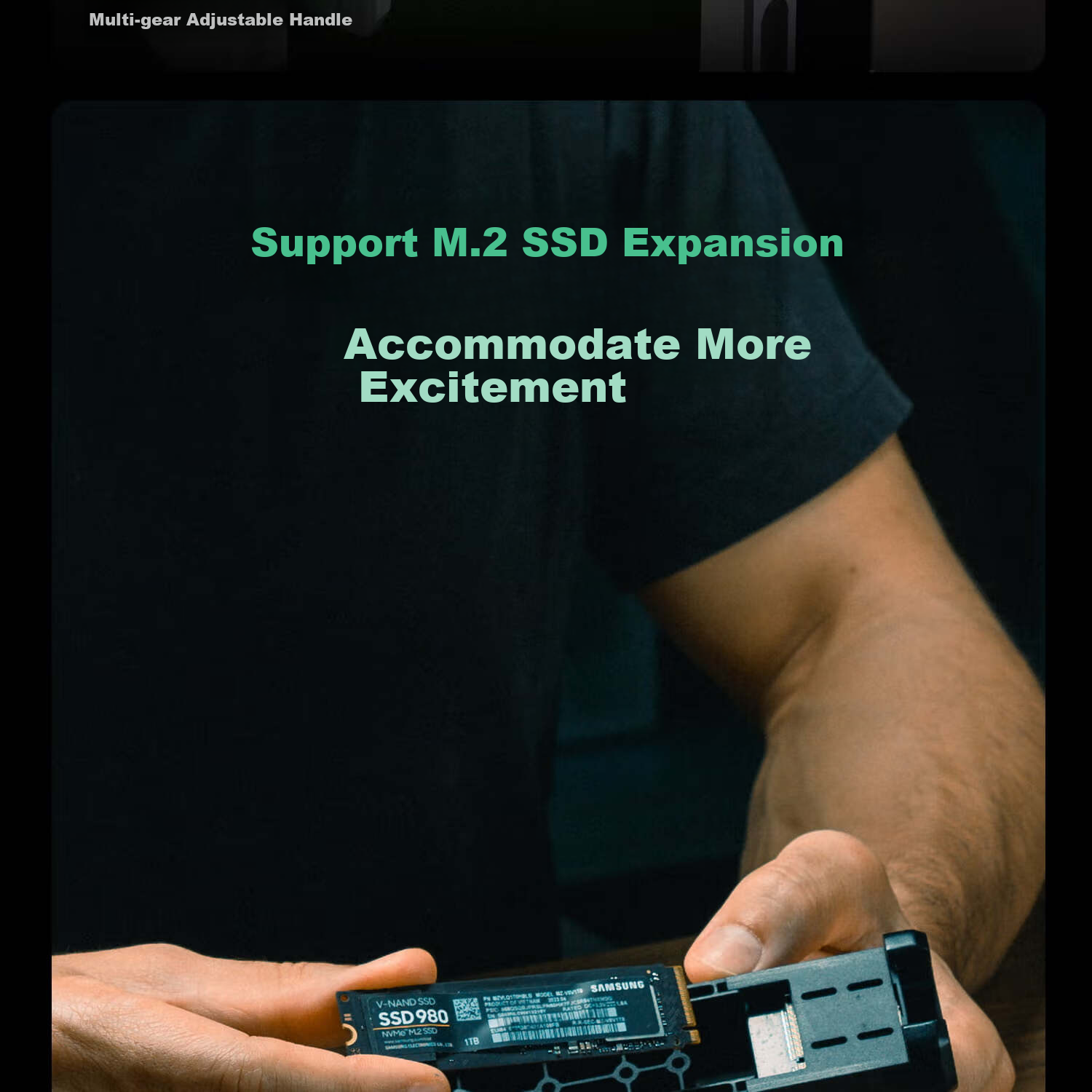 Комплект для видеоблогинга SmallRig 4596 Brandon Li Co-Created All-In Professional Live Streaming Phone Cage