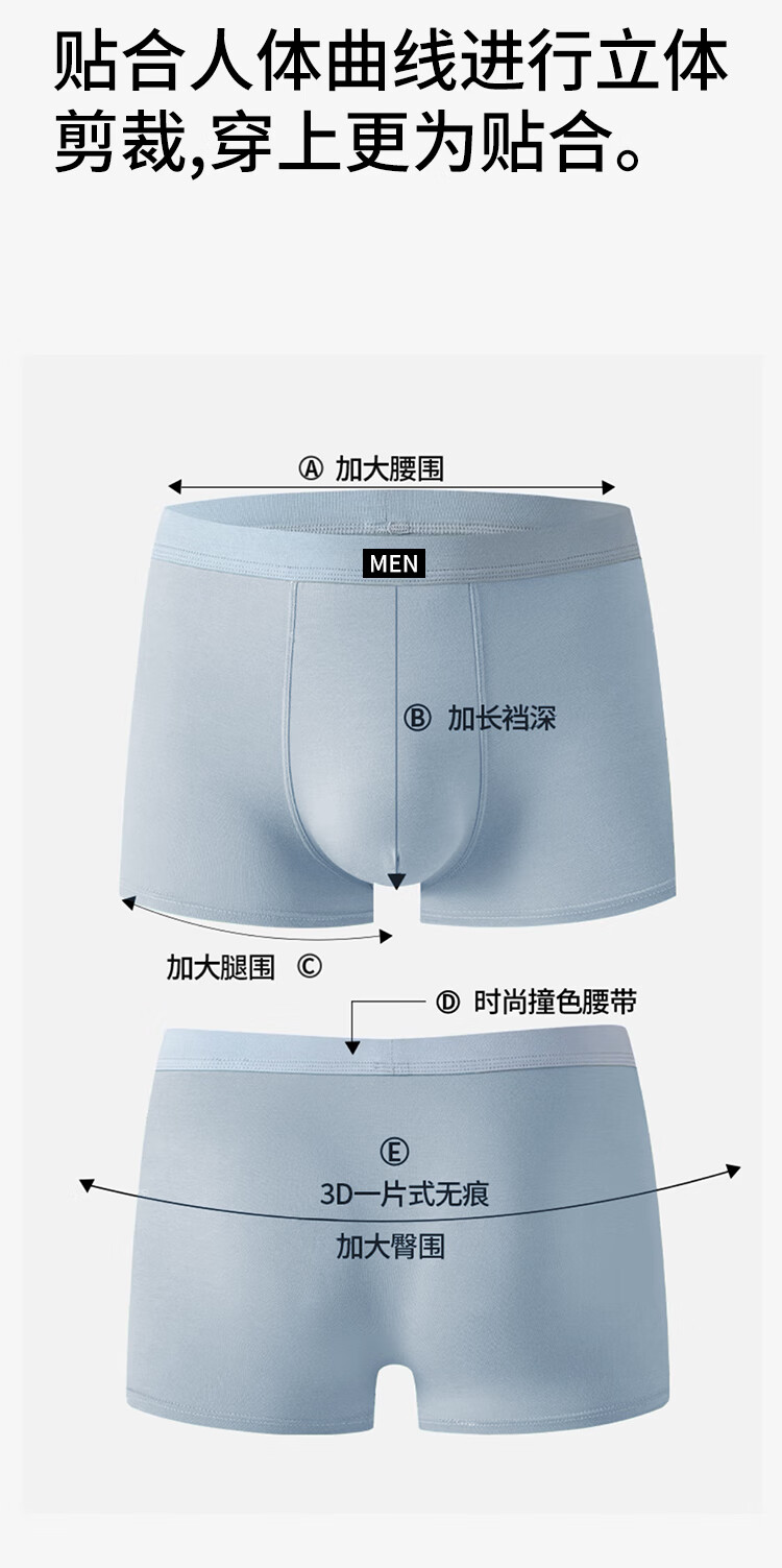 Мужские трусы-боксеры Yalu Plus Size, антибактериальные, из 100% хлопка, для мужчин среднего и пожилого возраста, больших размеров, шорты и боксеры, подарок папе или дедушке