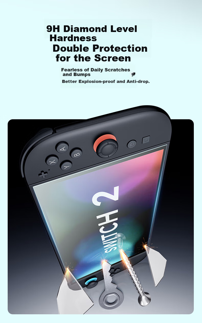 Защитное стекло для Nintendo Switch 2