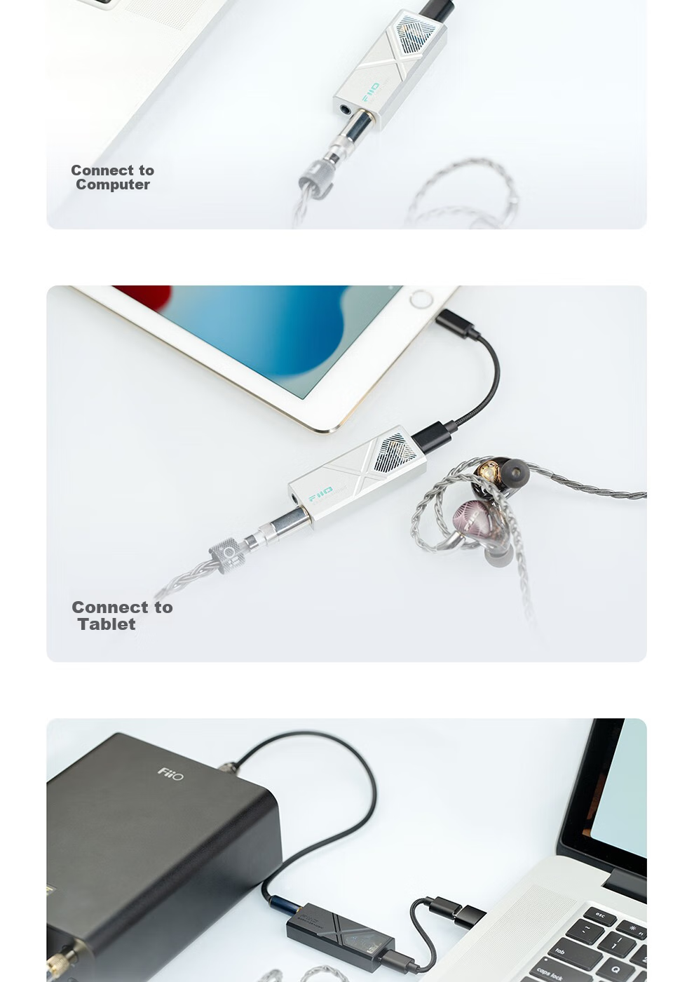 Портативный ЦАП/усилитель FiiO