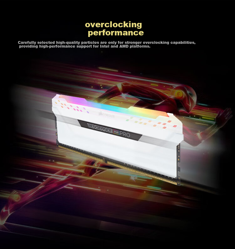 Оперативная память USCORSAIR Vengeance RGB PRO 16GB (2x8GB) DDR4 3200MHz White