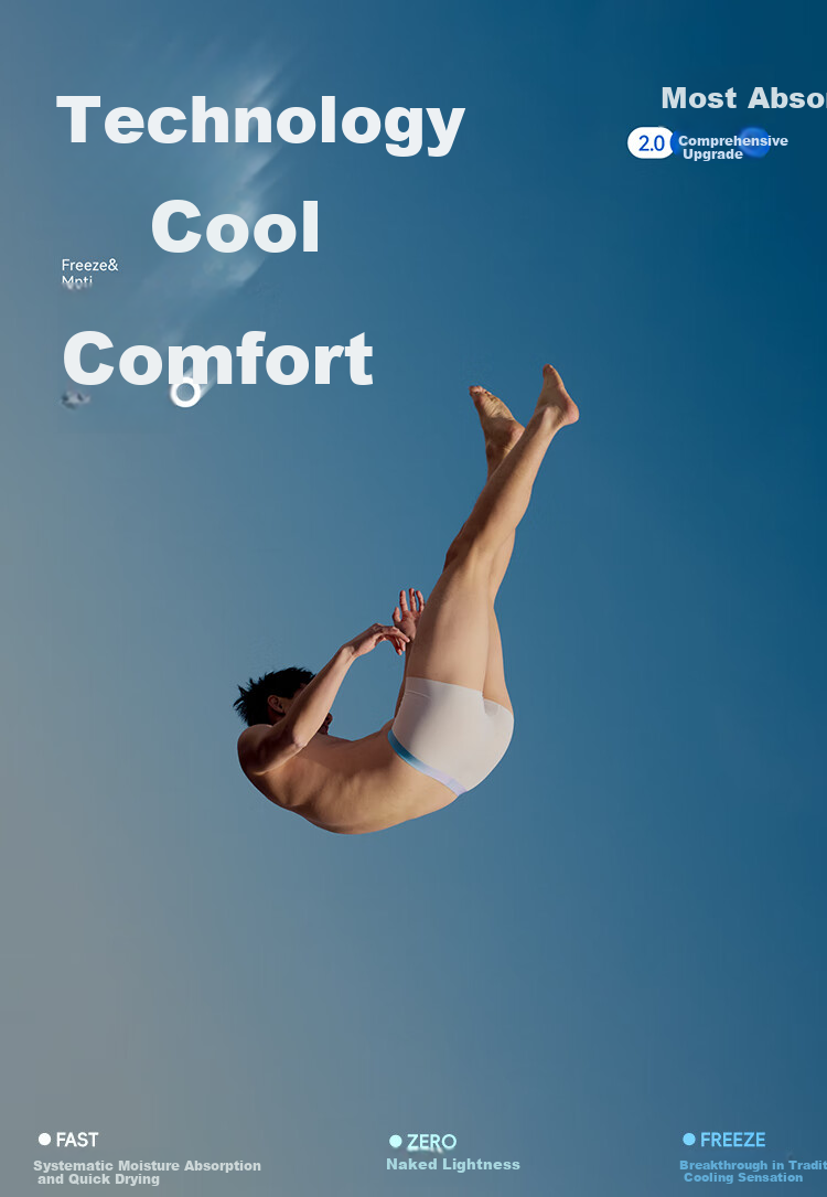 Мужские боксеры HLA [Zuihuxi-Air8S], 3 пары, ледяной шелк, антибактериальные, с защитой от запаха, влагоотводящие, быстросохнущие