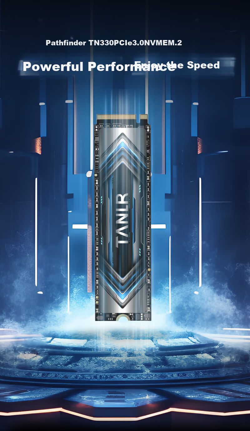 SSD накопитель TANLR TN330, 256 ГБ, M.2, NVMe, PCIe 3.0