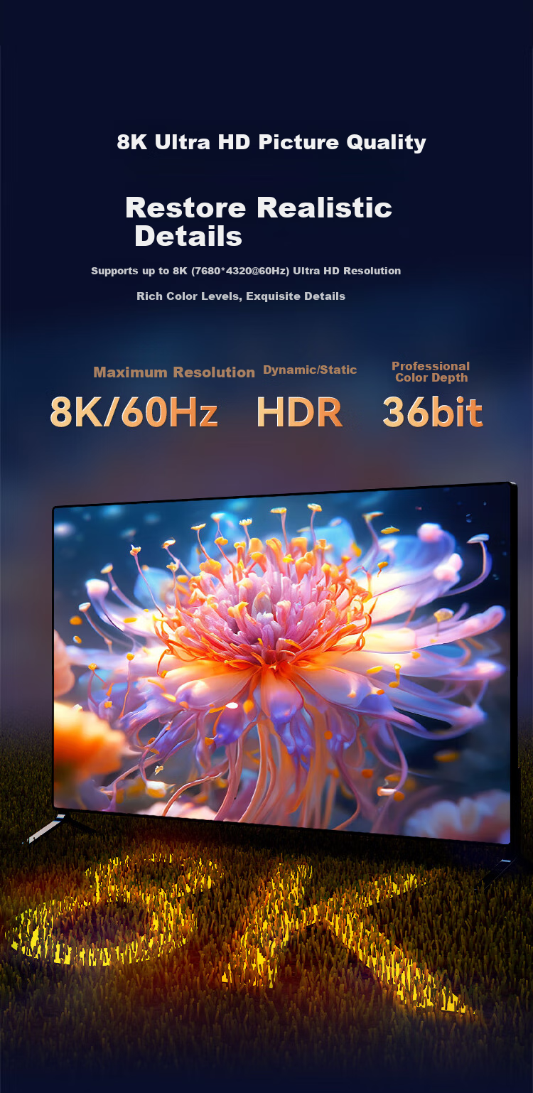 HDMI сплиттер 1x4 8K