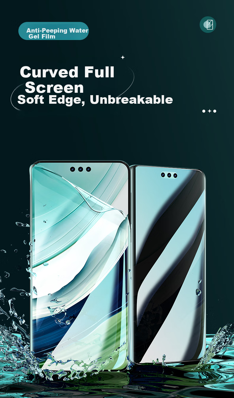 Защитная гидрогелевая пленка MOCOLL для Huawei Mate60 Pro, противоударная, антибликовая, с защитой от отпечатков пальцев