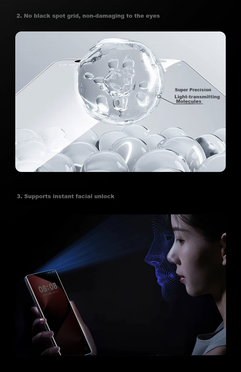 Защитная пленка для экрана DIVI Privacy Screen Protector для Huawei Pura 80, закаленное стекло, полное покрытие, защита от отпечатков пальцев, 2 шт.