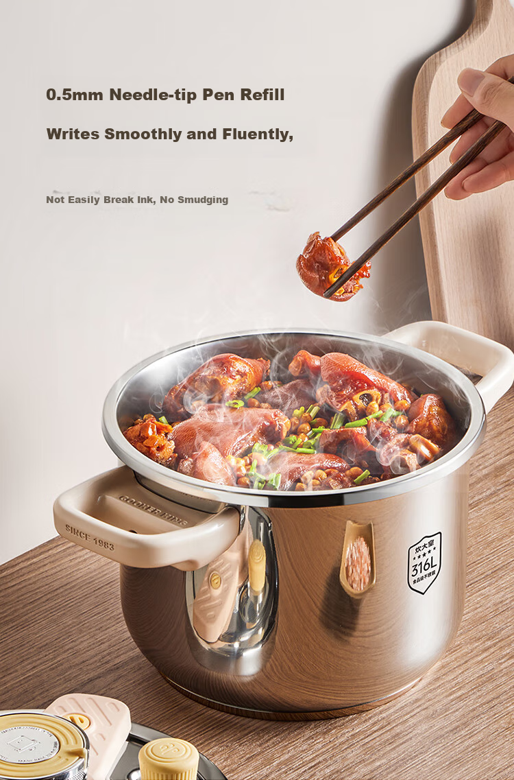 Скороварка COOKER KING 6л, 316L Нержавеющая сталь, антипригарное покрытие, для индукционных и газовых плит