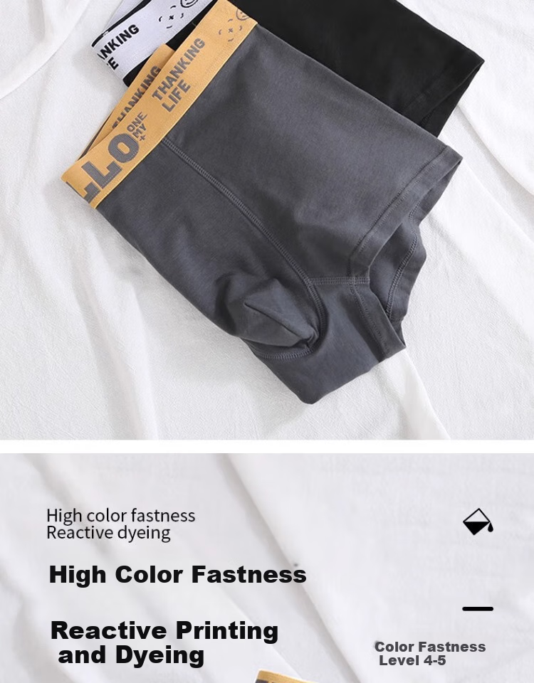 Мужские трусы JEANSWEST, боксеры из чистого хлопка, большого размера, 4 шт.