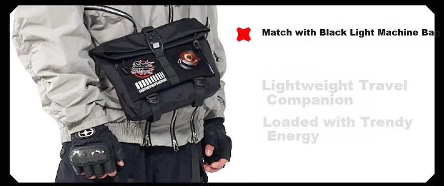Мультифункциональный EDC фонарик VSGO Black Eagle 2nd Gen, портативный, с креплением на шляпу, универсальный инструмент, подходит для наружного использования, кемпинга, фотографии.