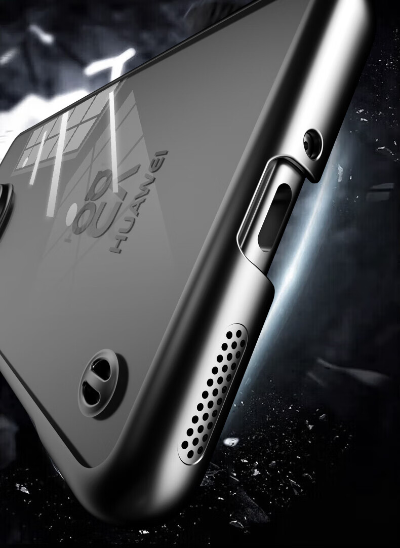 Чехол для Huawei Nova 14 Ultra, противоударный, ультратонкий, с защитой камеры, графитовый черный