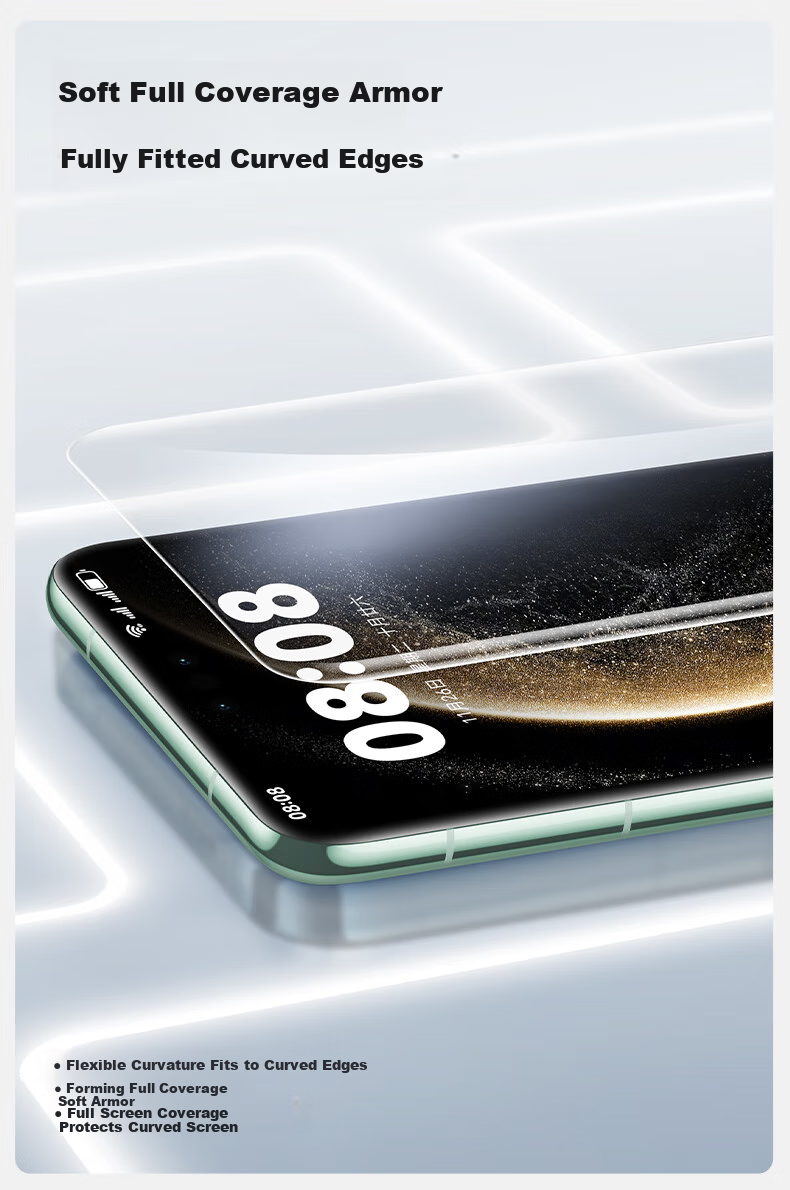Защитная гидрогелевая пленка Shanmo для Huawei Mate70Pro/70Pro+, противоударная, антиотпечатки, антибликовая, полная проклейка, EPU, 2 шт.