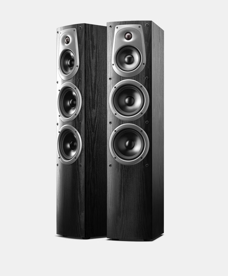 HiVi D50F акустическая система, напольные колонки 2.0, Hi-Fi, деревянный корпус, для гостиной