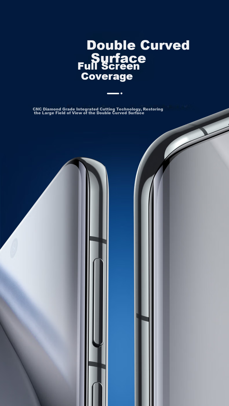 Защитное стекло ESR для Huawei Pura70 Pro, P70pro+, P70ultra, полное покрытие, HD, защита от падений и отпечатков пальцев, с легкой установкой