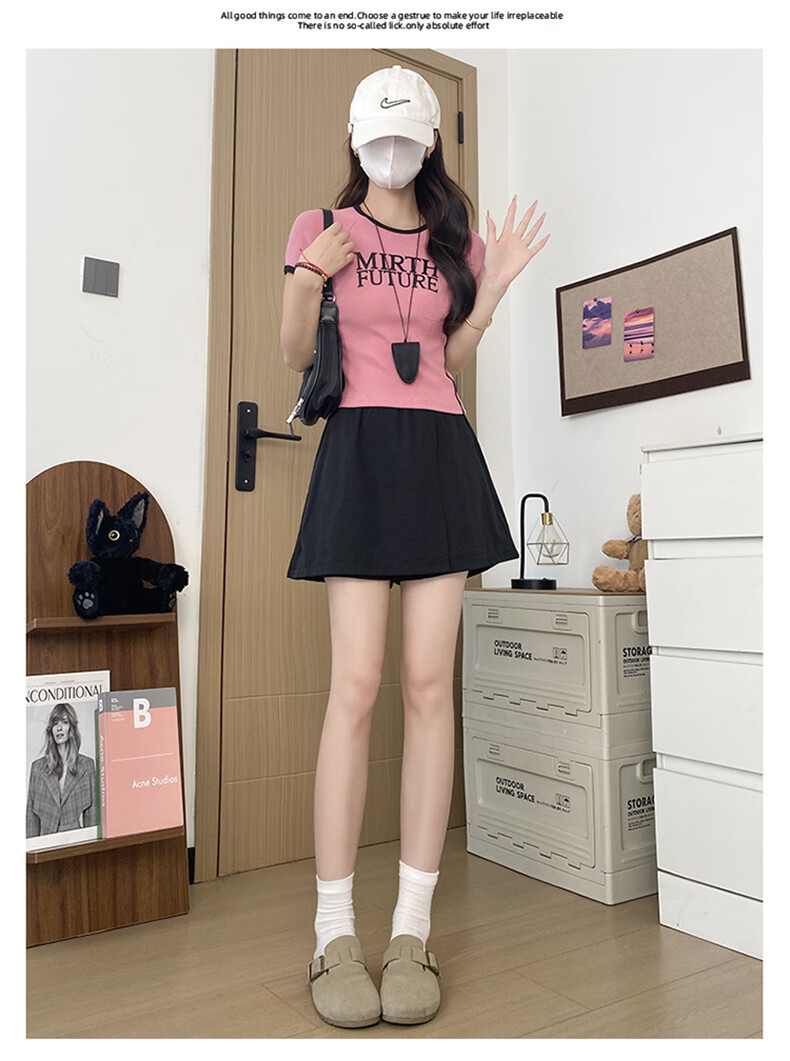 Шорты LangSha Ice Silk Shorts для женщин, летняя коллекция 2025, повседневные, свободные, широкие, до колена
