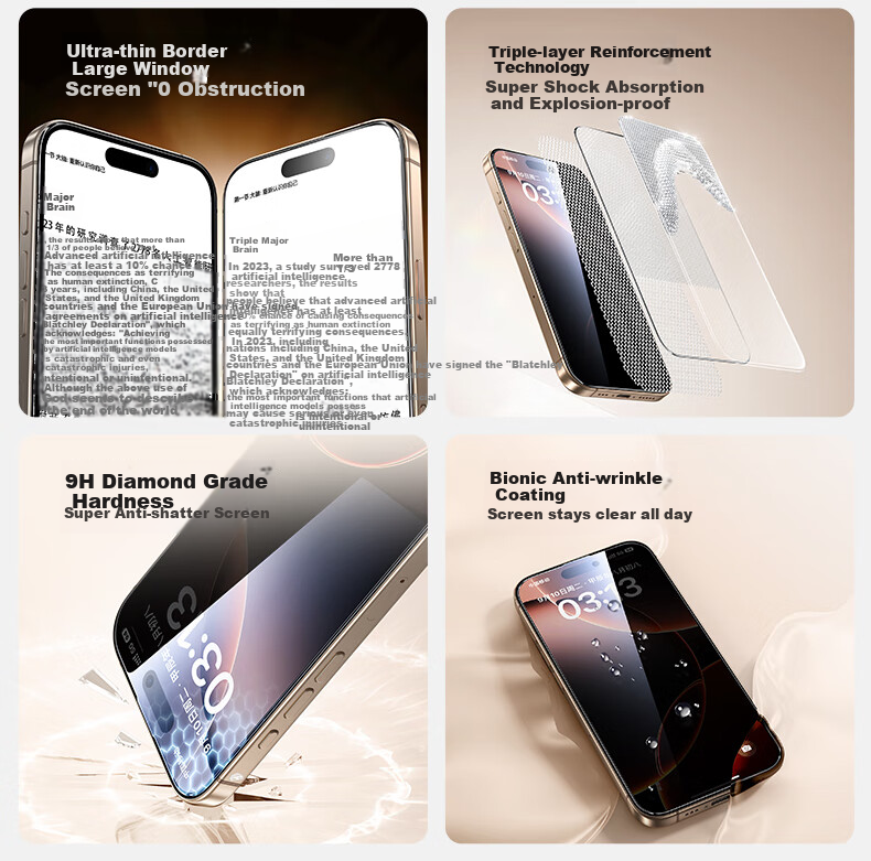 Защитное стекло для iPhone 16 Pro