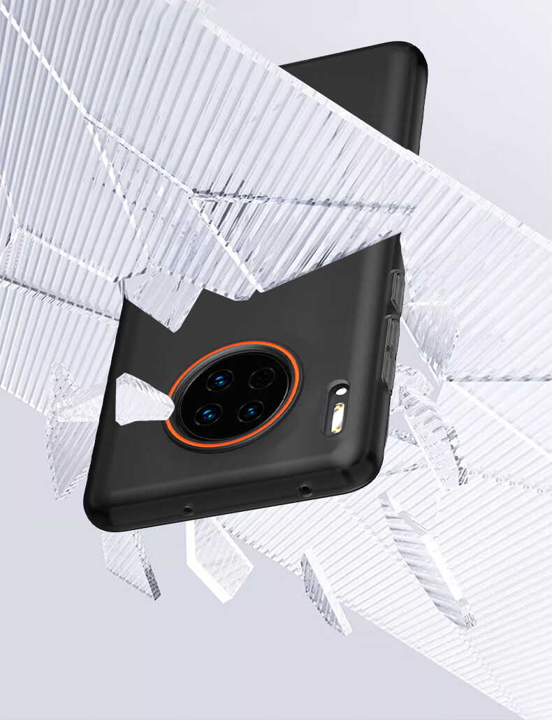 Противоударный чехол-накладка Baozou для Huawei Mate30, магнитный, матовый, полупрозрачный, легкий, тонкий, с защитой от отпечатков пальцев, противоударный, стойкий к истиранию, защищающий от падений, простой стиль, светло-роскошный стиль, с защитой камеры