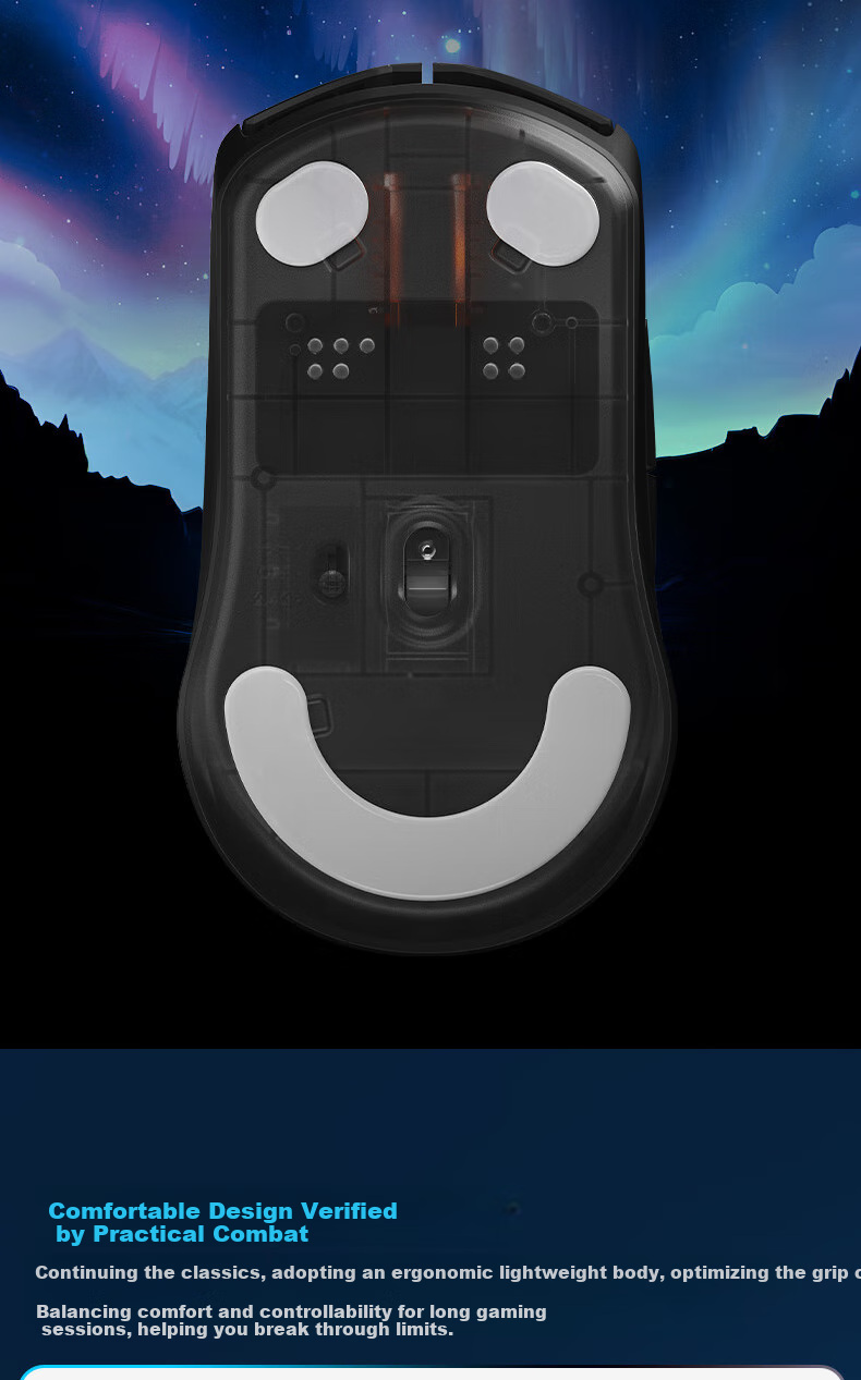 Беспроводная игровая мышь SteelSeries Rival 3 WL Gen 2, Bluetooth + 2.4G, Midnight Black, для FPS/Valorant/Battlefield