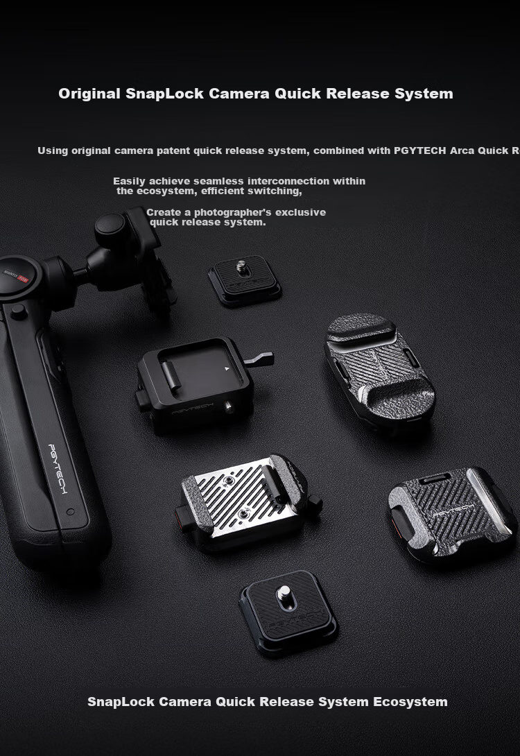 PGYTECH Крепление для рюкзака, быстросъемная клипса V2 для DSLR, ремень для плеча, карман, пряжка Dandelion, поясной ремень, спортивная камера