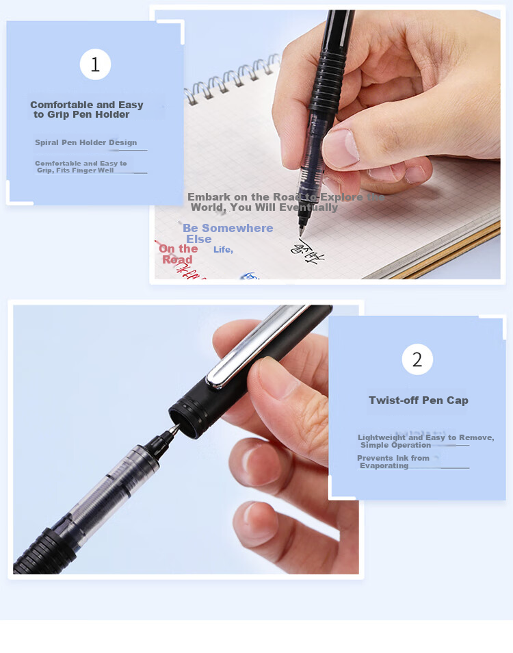 ZEBRA Silver Snake Direct Liquid Signing Pen, 0.5mm Cap-Off Gel Pen, Student Correction Pen, Office Red Pen, C-JB1, Red, Pack of 3