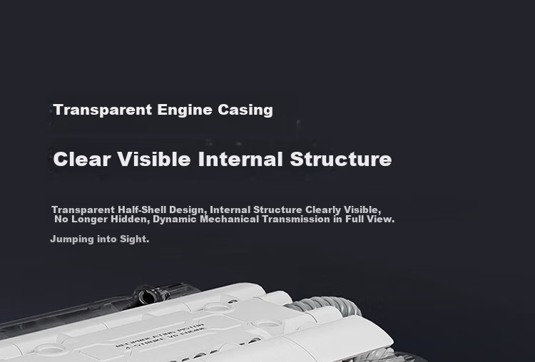 Конструктор ONEBOT V6 Engine Model, сборная модель двигателя, 14+, 400+ деталей, подарок