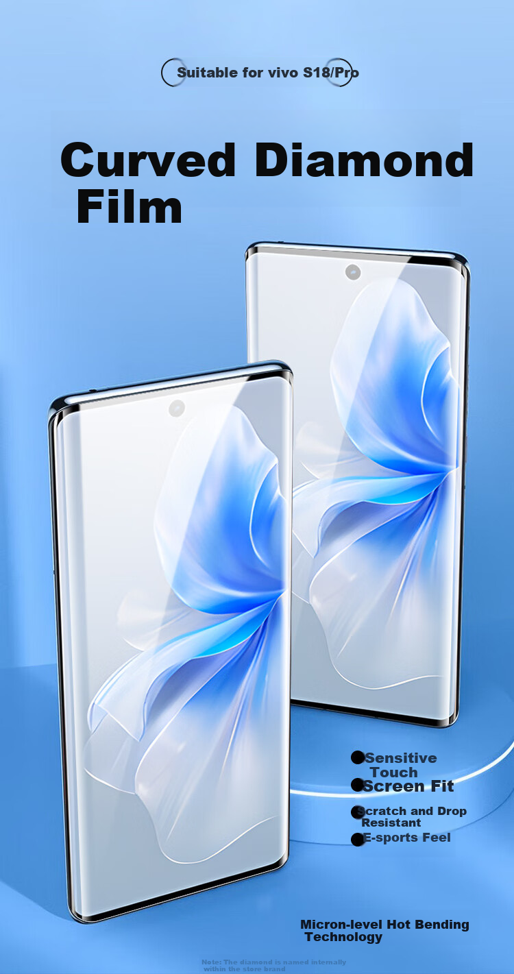 Защитное стекло для Vivo S18/S18 Pro