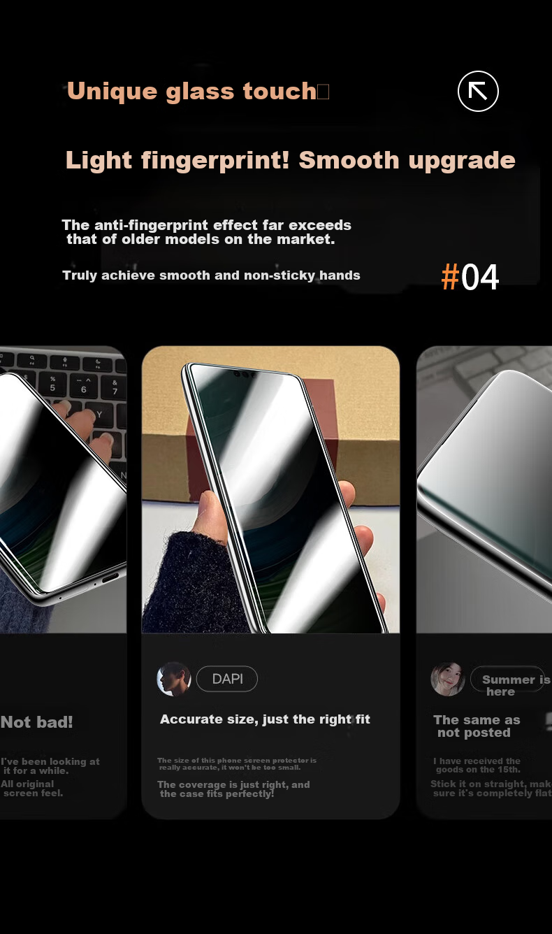 Защитная керамическая пленка Smorss для Huawei Mate 60 Pro/Pro+ / RS, антишпионская, 28°, гладкая, устойчивая к отпечаткам пальцев