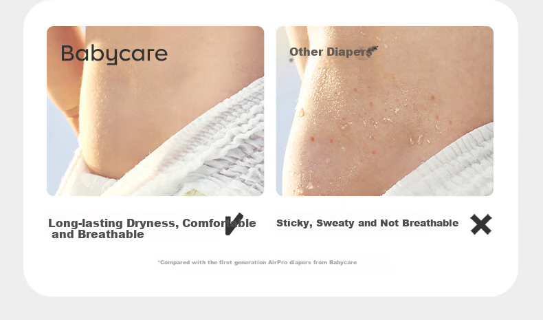 Подгузники Babycare Airpro, размер L, 22 шт. (9-14 кг), Летние ультратонкие и дышащие