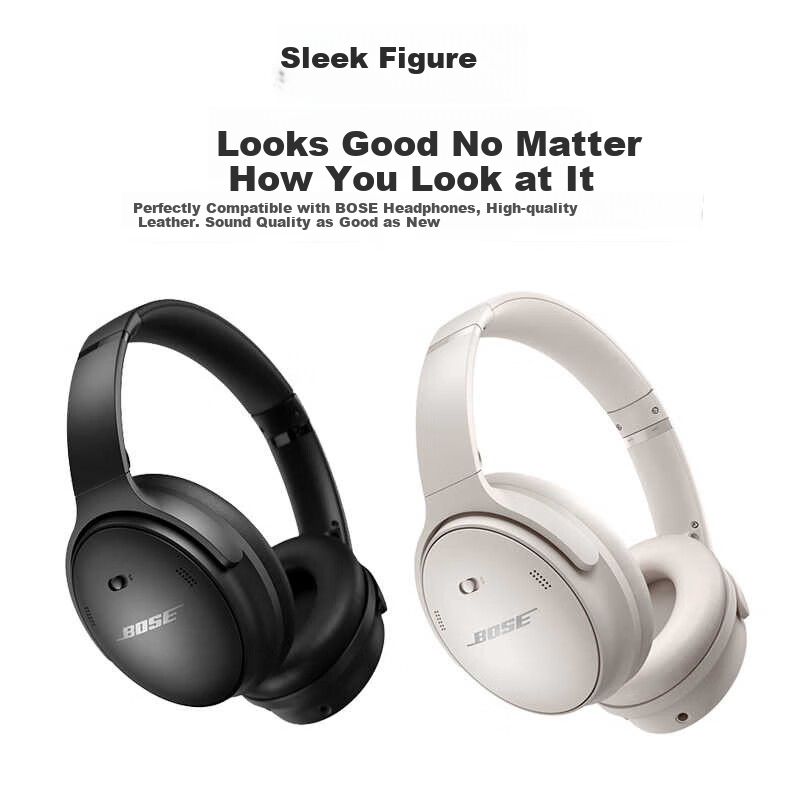 Защитный чехол KOVOL для наушников BOSE QC35/25/15, QuietComfort 35 Series, пена для ушей, серый
