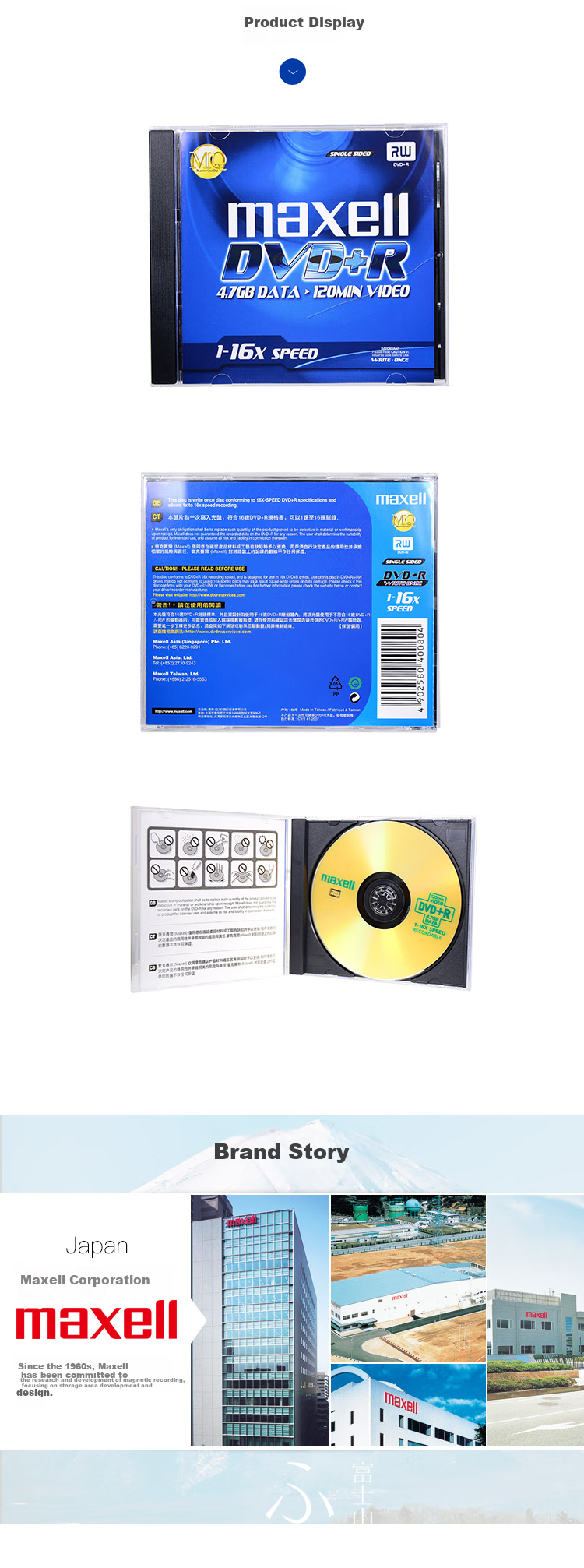 Диски DVD+R