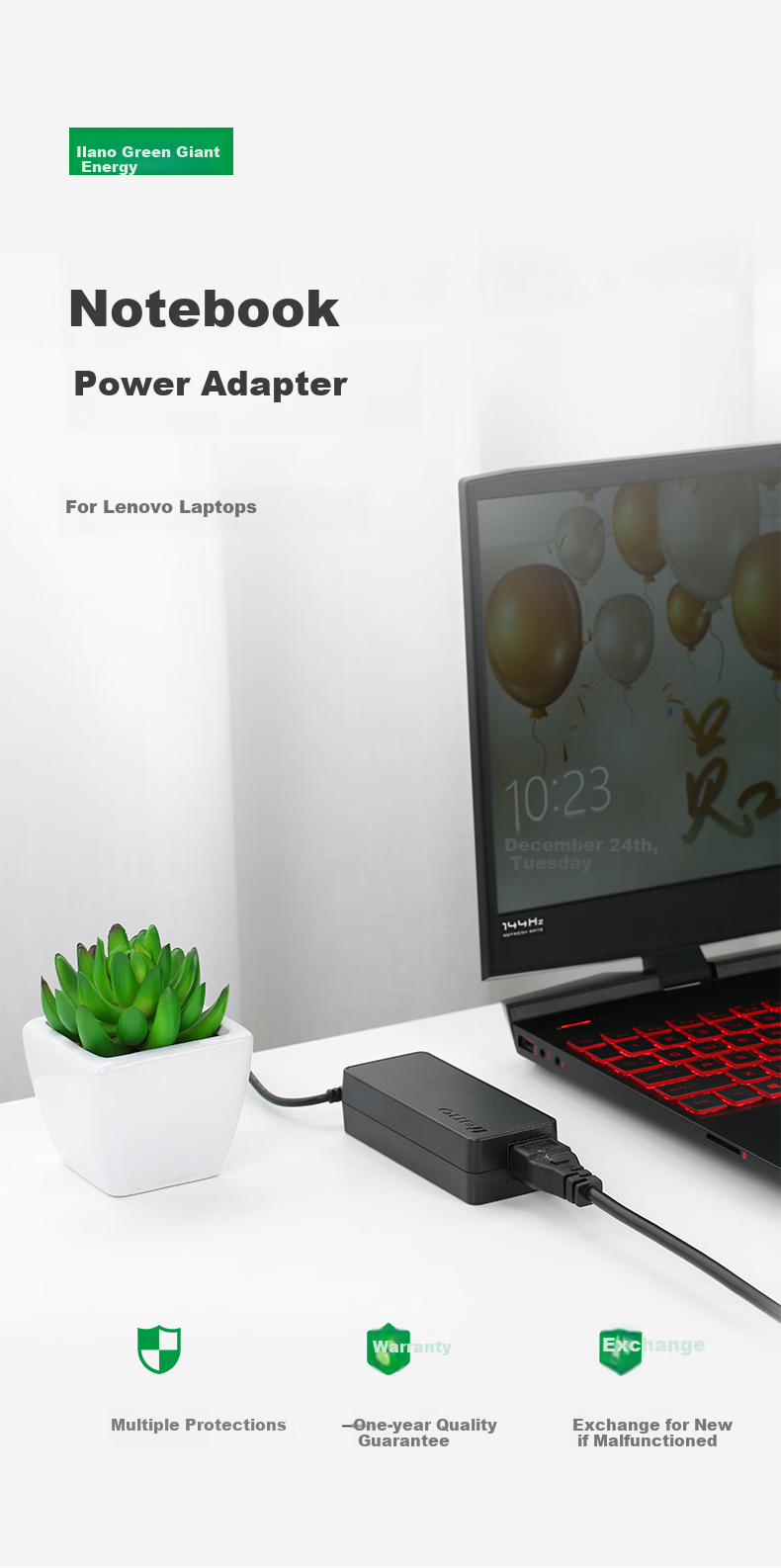 Зарядное устройство Type-C, 65W