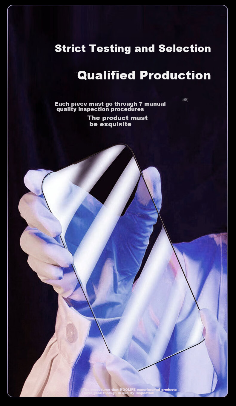 Защитное стекло для экрана KOOLIFE для iPhone 14 Pro, совместимо с iPhone 14/13/13 Pro, высокое разрешение, полное покрытие, ультратонкое, пылезащитное, 2 шт.