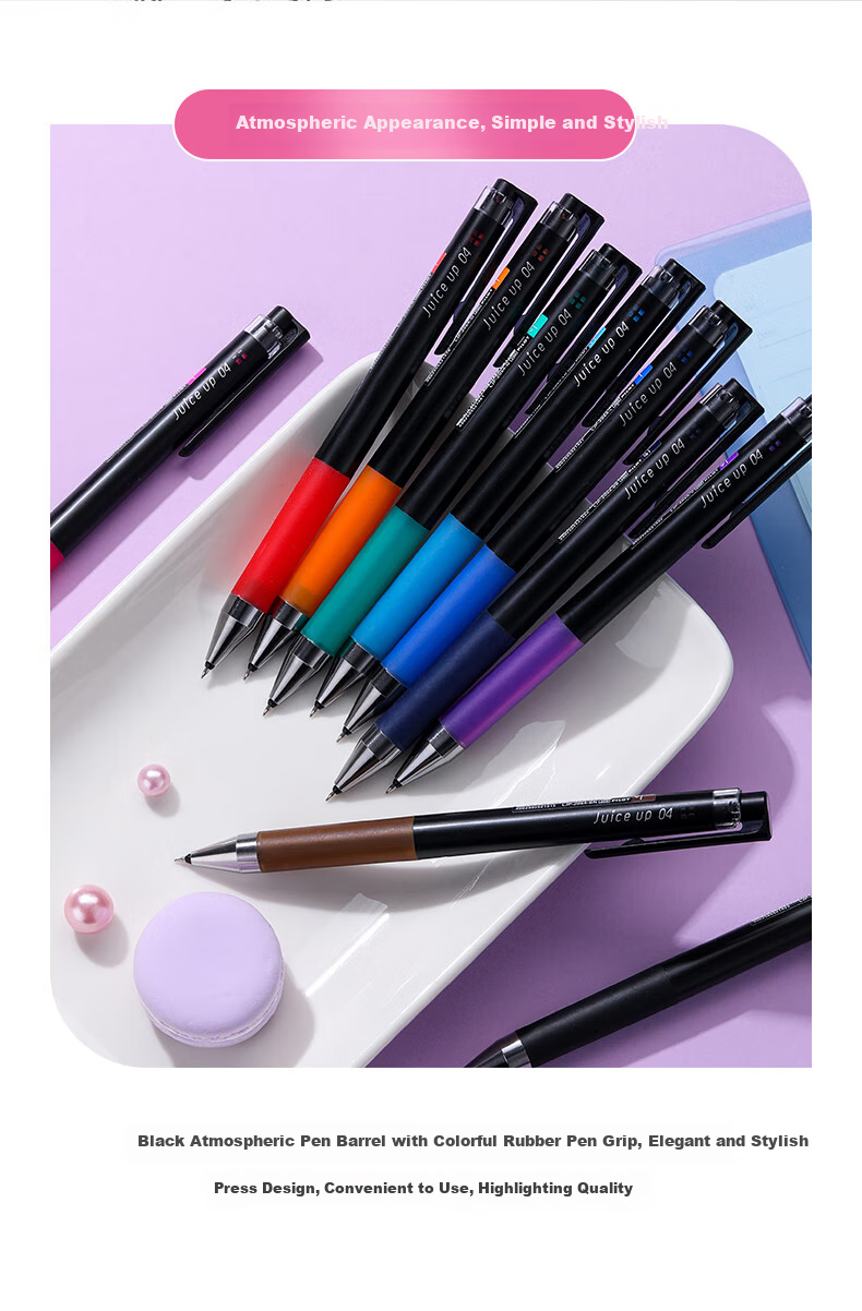 Цветной набор гелевых ручек PILOT Juice Up LJP200S310C, 0.3 мм, 10 цветов