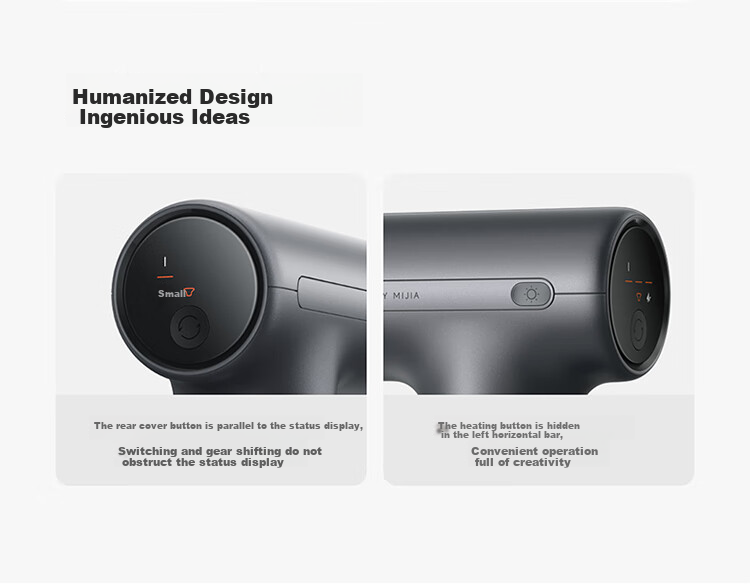 Мини-массажер Xiaomi Mijia H3, металлик серый, фитнес-массажер с горячим компрессом, массажер для мышц плеч, шеи и всего тела, подарок на день рождения и праздники для родителей, новогодний подарок