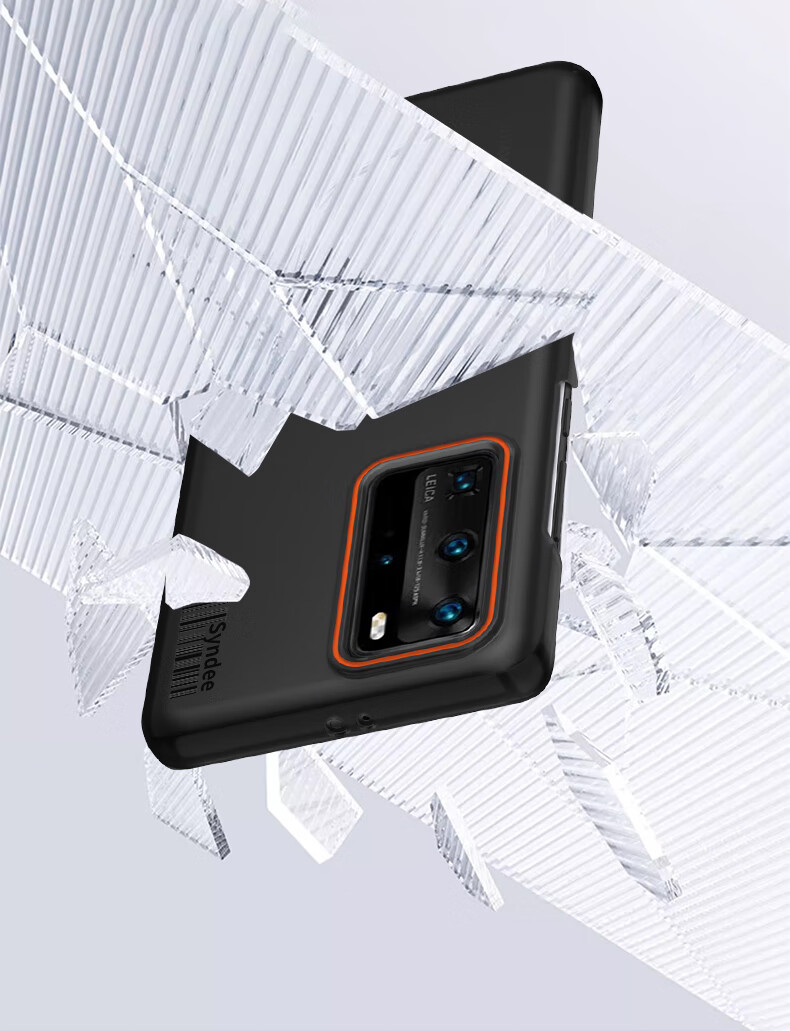 Чехол-накладка Baozou для Huawei P40 Pro, противоударный, с магнитным кольцом-подставкой, матовый, белый