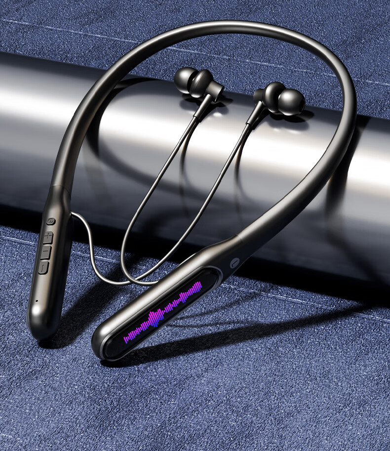 Viken [Berlin Voice | Latest 2025 Model] Bluetooth Neckband Wireless Sports Magnetic Earphones with Long Battery Life, Noise Reduction, Sweat-Resistant for Running And Gaming